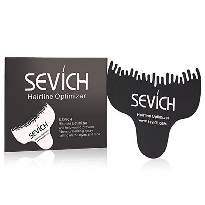 Hairline Optimizer Hair Building Fibers Comb Loss Concealer Powder Guideline Tool