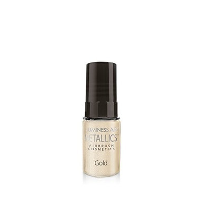 Luminess Air Airbrush Metallics, Shade Shimmer Gold, 0.25 Oz