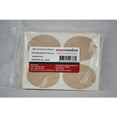 MooreBrand Moleskin Precut Pads Oval Large