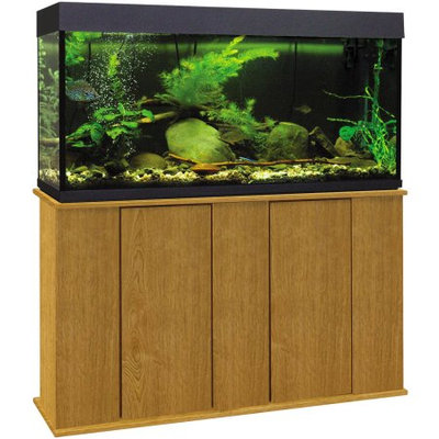 Marco 55 Gallon Upright Aquarium Stand, Brown