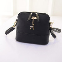 Women Messenger Bags Vintage Small Shell Leather Handbag Casual Bag BK