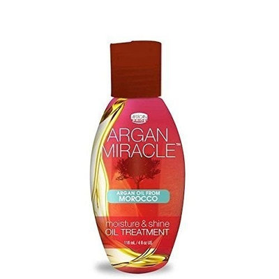 AFRICAN PRIDE ARGAN MIRACLE OIL TREATMENT 4 OUNCE MOISTURE & SHINE