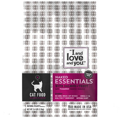 ILY Naked Essentials Salmon + Trout 4.3lb Cat Food