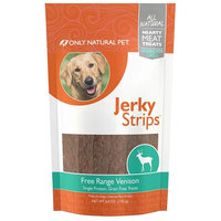 Only Natural Pet Venison Jerky Strips 6 oz