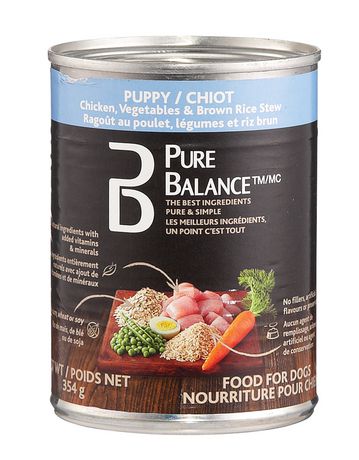 Pure Balance Puppy Chicken Vegetables Brown Rice Dog Food