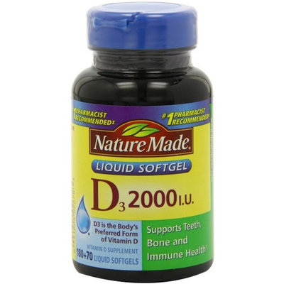 Nature Made Omega + Vitamin D Softgels, 200ct