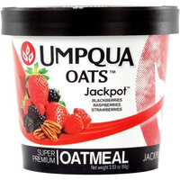 Umpqua Oats All Natural Premium Jackpot Oatmeal 2.53 oz. Cups 12-pack