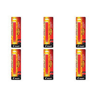 Pilot PIFX7R3RED-6PACKS Refill for Frixion Erasable Gel Ink Pen Assorted