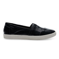 Red Patent Linen Women's Avalon Slip-Ons