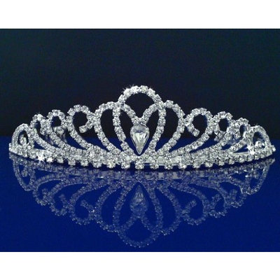 SparklyCrystal Rhinestone Bridal Wedding Prom Crystal Crown Tiara 24326