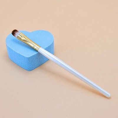 1 Pcs Makeup Brush Set Powder Eyeshadow Contour Cosmetic Tool Foundation Natural Beauty Palettes Pleasantness Popular Eyes Face Colorful Rainbow Hair Highlights Glitter Girls Travel Kit, Type-06