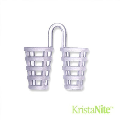 KristaNite(TM) Anti Snoring Nose Vents - Proven To Be Most Effective In Snoring Prevention - Advanced Anti Snore Device That Is Natural, Comfortable, And Instant! - Set Of 4 Different Sized Vents