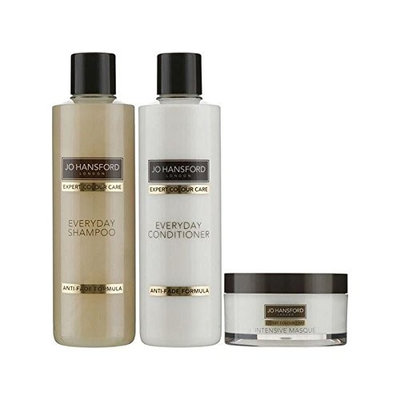 Jo Hansford Expert Colour Care Everyday Shampoo, Conditioner (250ml) With Masque (150ml)