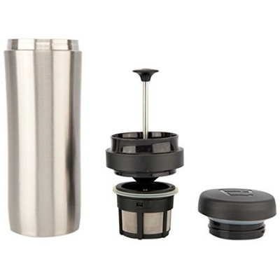 Espro Brushed Travel Press with Coffee Filter 5012C BS