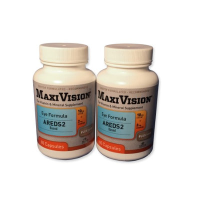 MedOp MaxiVision Eye Formula - 60 Capsules, 2 Bottles