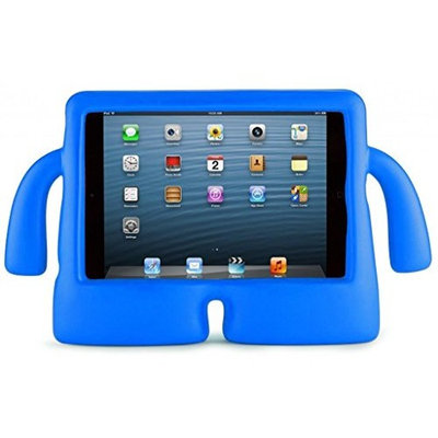iCHOOSE New Premium Protective Rubberised Case / Cover for Apple iPad Air / Suitable for Kids, Children, School, Nursery / Fun Design with Handle Arm Grips / Green