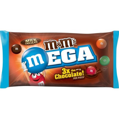M & M's MEGA Milk Chocolate Candy, 10.20 Oz