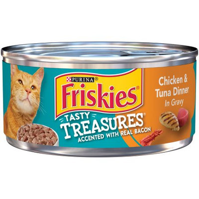 Friskies® Tasty Treasures Chicken & Tuna In Gravy Canned Cat Food
