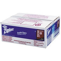 Ziploc Food Packaging Materials and Labels Commercial Foodservice Storage Bags, 1 gal, 1.75 Mil, 10-9/16 in. x 10-3/4 in, Write-On Panel, 250 Per Case DRK 94602