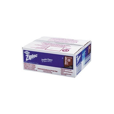 Ziploc Food Packaging Materials and Labels Commercial Foodservice Storage Bags, 1 gal, 1.75 Mil, 10-9/16 in. x 10-3/4 in, Write-On Panel, 250 Per Case DRK 94602