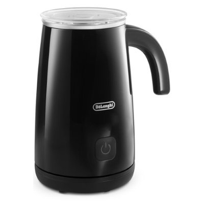 DeLonghi 8.4-oz. Hot / Cold Electric Milk Frother, Black