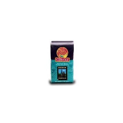 HEB Cafe Ole Whole Bean Coffee 12oz Bag (Pack of 3) (French Vanilla - Medium Dark Roast (Full City))
