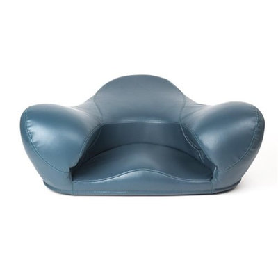 Alexia Meditation Seat D371-DU6008-5 Meditation Leather Seat Blue - Very Large
