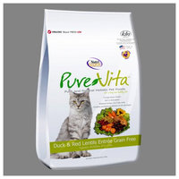 PureVita Duck & Red Lentils Entrée Adult Dry Cat Food, 15 Lb