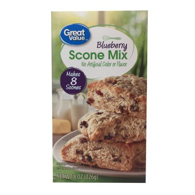Great Value Blueberry Scone Mix