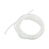 Clear Plastic 4mm x 2.5mm Aquarium Fish Tank Oxygen Balance Pipe 2M