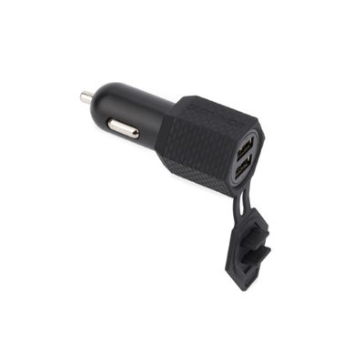 Griffin Survivor Rugged Car Charger, Dual Charge Ports - Dual charge ports sealed against moisture and debris