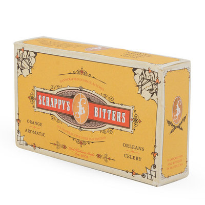 Scrappy's Bitters Classic Bitters Mini Set, 4 ct, 0.5 oz (Orange, Aromatic, Orleans, and Celery)