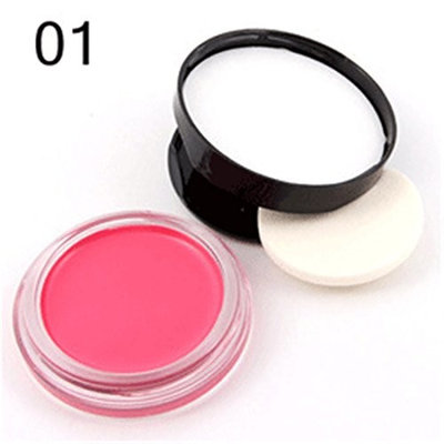 Pure Vie Professional 1 Color Baked Powder Blush / Blusher Powder Makeup Palette Contouring Kit #1