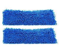 2-pack of 18' Inch Premium Chenille Microfiber Wet Mop Pads for Professional Commercial Microfiber Mops (Pack of 2)