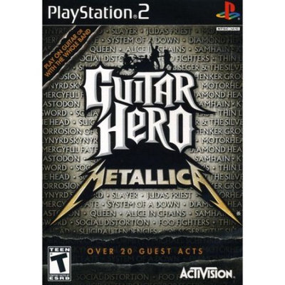 PS2 - Guitar Hero: Metallica (Software Only)