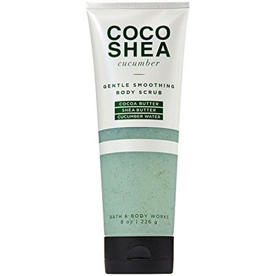 Bath and Body Works Cocoshea Cucumber Lightly Smoothing Body Scrub 8 Ounce