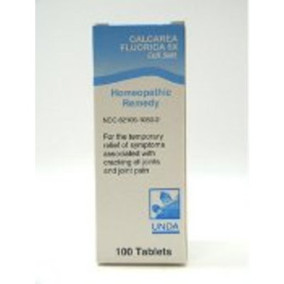 UNDA - Calcarea Carbonica 6X - Homeopathic Remedy Supports Bone and Joint Health and Normal Growth - 100 Tablets