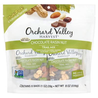 John B Sanfilippo & Son Inc Orchard Valley Harvest, Trail Mix Chocolate Raisin, 8 Oz (Pack Of 8)