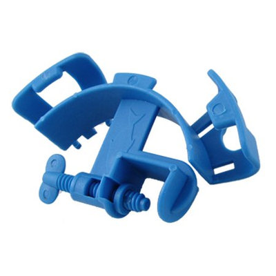 Aquarium Tank Mounting Water Hose Blue Plastic Holder Replacement
