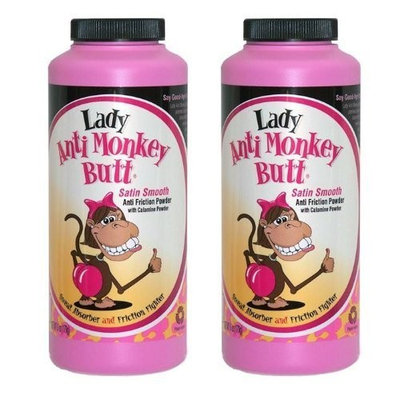 Anti Monkey Butt Lady Powder 6 Ounce, 3 Count