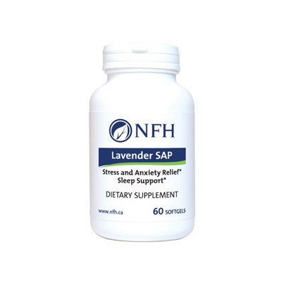 Nutritional Fundamentals for Health - Lavender SAP 60 softgels Exp.2.19+ SD2