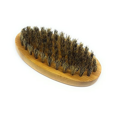 Greenity Premium Bamboo Beard and Mustache Brush for Men