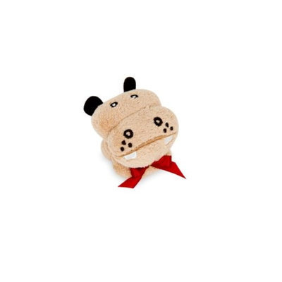 Couture Towel CT-TPHP001203 12 x 11 in. Hippopotamus - Thomas Towel Golden Brown