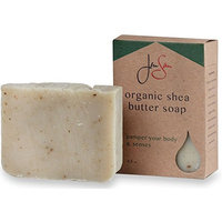 Men's Soap Bar – JenSan Frontiersman Exfoliating and Moisturizing Organic Shea Butter Soap for Men