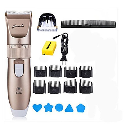 Hair Clippers for Men Cordless/Corded Hair Trimmers Titanium Ceramic Blade, Hair Cutting Kit