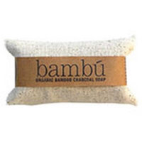Bambu Soaps 231630 2 oz Unscented Organic Bambu Charcoal Soap Basic Hand Bars