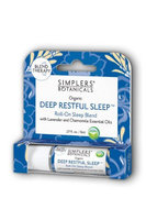 Deep Restful Sleep Simplers Botanicals .27 oz Roll-on