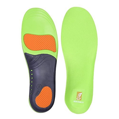 Sessom&Co Orthotic Insoles Arch & Heel Support for Men and Women Inner Soles Full Length Shoe Inserts for Sports, Flat Feet and Replacement