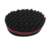 Magic Twist Hair Brush Sponge Brush Comb for Twists, Afros, Coils, Dreadlocks Dreads Locking Twist Afro Locs Style Barber Tool
