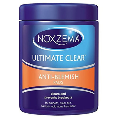 Noxzema Ultimate Clear Anti-Blemish Pads 90 Each (Pack of 10)